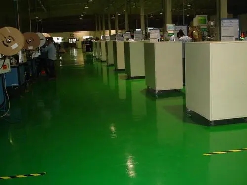 地麵油汙清洗現場