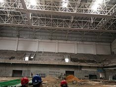 三(sān)三(sān)一文體中心現場隔音(yīn)工程(chéng)